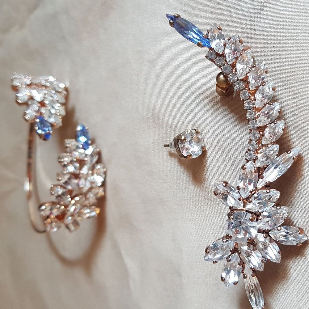 Ear Climber + matching Cuff bracelet